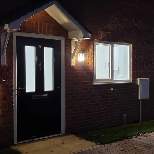 Front Door Lights Night